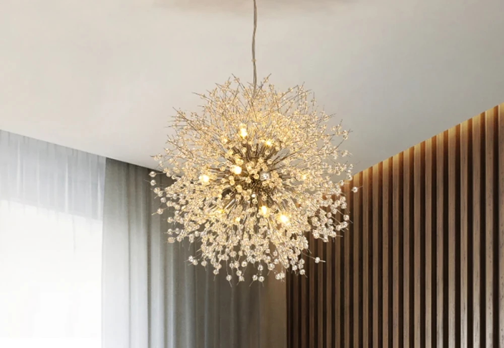 elegant crystal chandelier