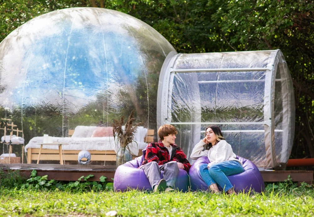 pop up transparent tent