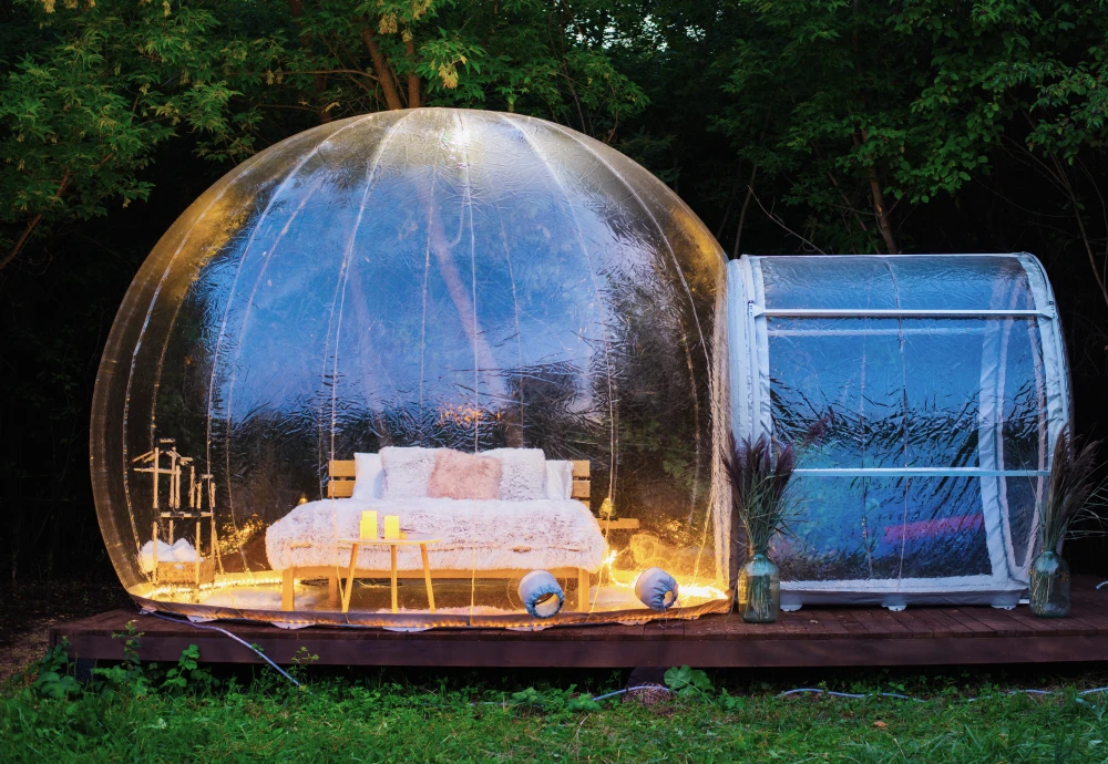 bubble tent house dome outdoor clear