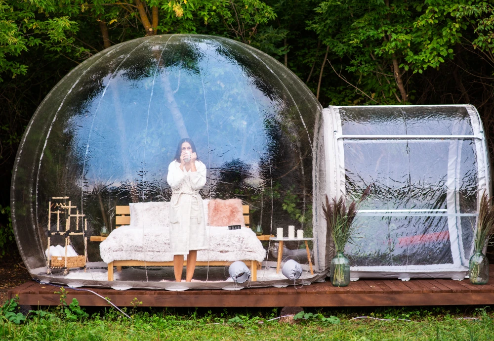 big clear bubble tent